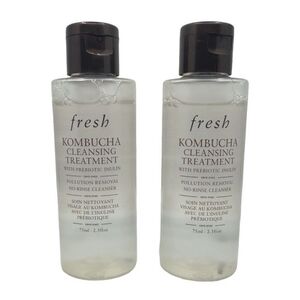 Fresh 2pc Kombucha 2-in-1 No-Rinse Cleanser & Prebiotic Treatment Mini 20ml